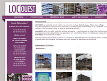 Tablet Screenshot of loc-ouest.com
